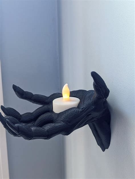 Witch hand tealight holder